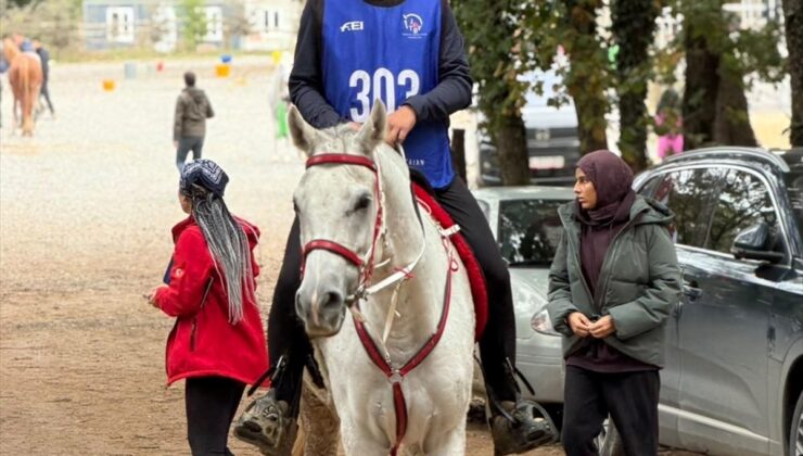 Veteriner hekim Hamza İriş, Kocaeli Gebze’de 100 kilometre kategorisinde üçüncü oldu