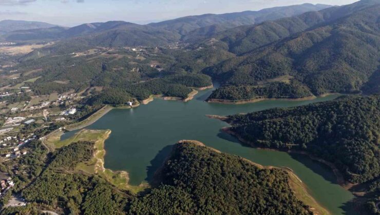 Yalova’da Gökçe Barajı’nda su seviyesi 6 Ekim’de yüzde 49’a geriledi