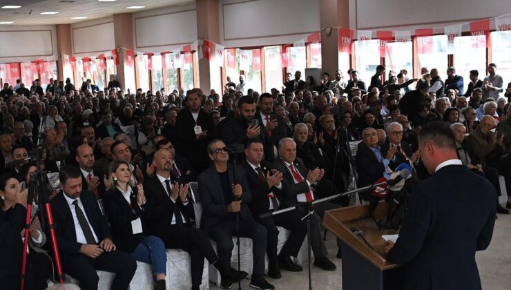 Yeni Parti Tekirdağ 1. Olağan Kongresi’nde Mehmet Sabri Yüce il başkanı seçildi