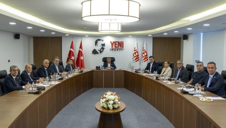YENİ Parti’nin fon krizi masası Özgür Özel başkanlığında üçüncü kez toplandı