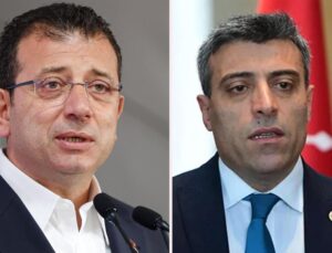 Yenilik Partisi lideri Öztürk Yılmaz, İmamoğlu’nu ziyaret etti