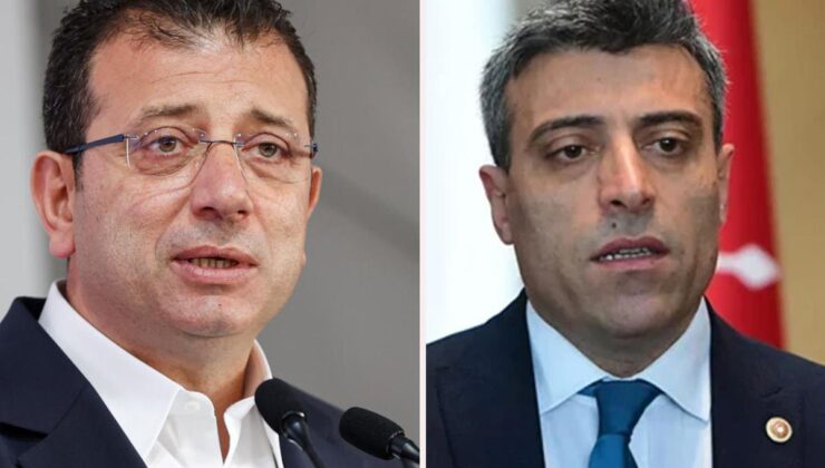 Yenilik Partisi lideri Öztürk Yılmaz, İmamoğlu’nu ziyaret etti