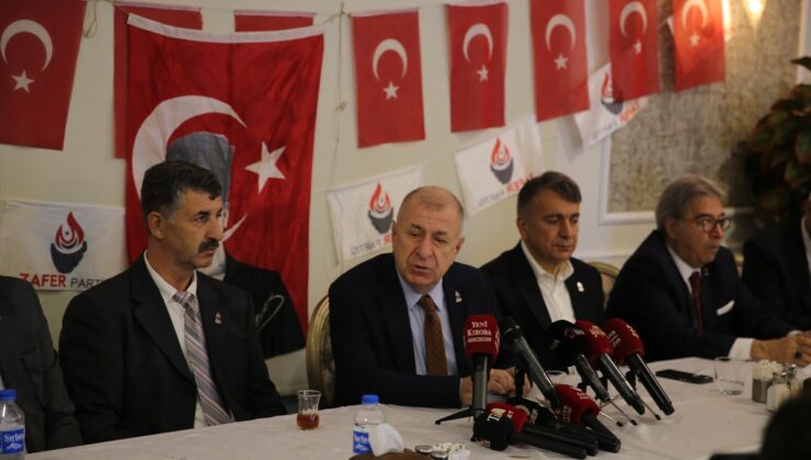 Zafer Partisi Genel Başkanı Özdağ, Aydın’da seçim ittifakı çağrısında bulundu
