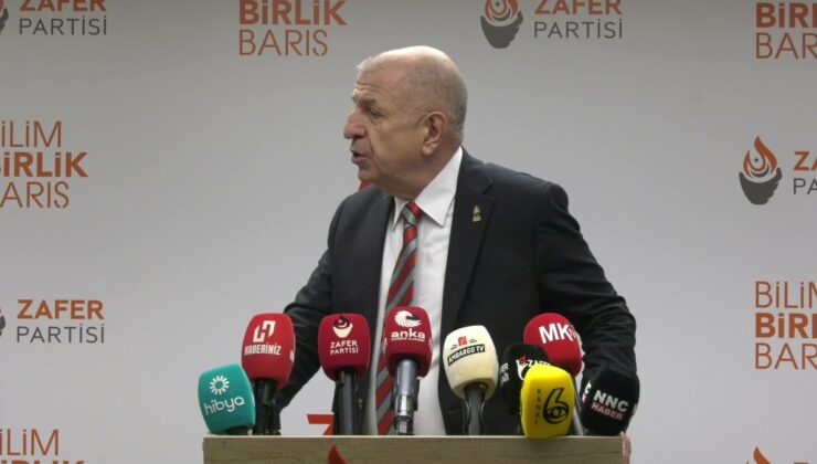 Zafer Partisi lideri Özdağ, muhalefete düşman ceza hukuku politikalarını eleştirdi